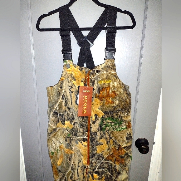 Lincoln Outfitters Men's Camouflage Insulated Bibs Medium - Picture 2 of 5